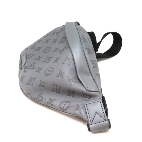 a23 7941 2 Louis Vuitton Discovery Bumbag PM Monogram ShadowPVC Bum Bag Grey