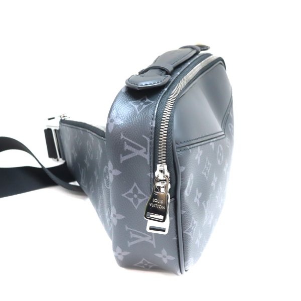 a23 857 4 Louis Vuitton Bum Bag Body Monogram Eclipse Gray
