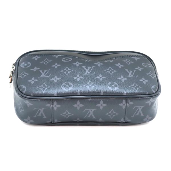 a23 857 5 Louis Vuitton Bum Bag Body Monogram Eclipse Gray