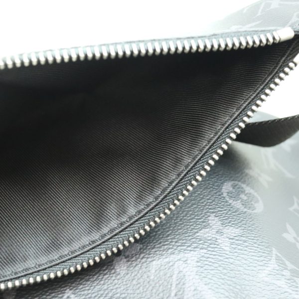 a23 857 8 Louis Vuitton Bum Bag Body Monogram Eclipse Gray
