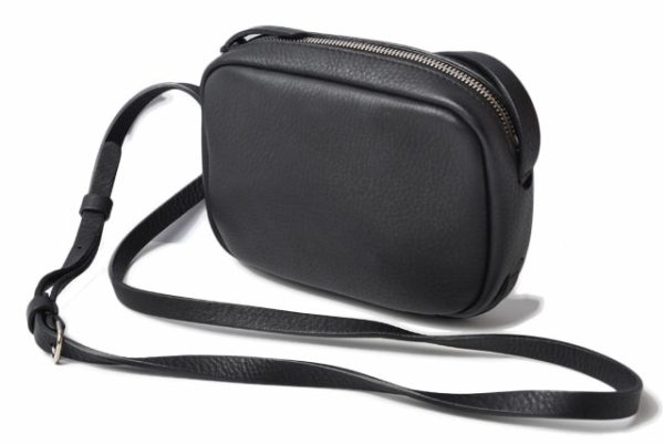 ba 19 032 3 Balenciaga leather Camera Shoulder Bag Black