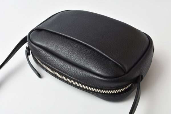 ba 19 032 7 Balenciaga leather Camera Shoulder Bag Black