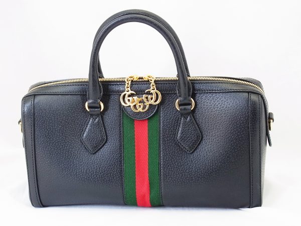 backGu Gucci Ophidia 2way Handbag Shoulder Bag Black