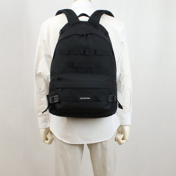 blc644033011 a Balenciaga Backpack Black