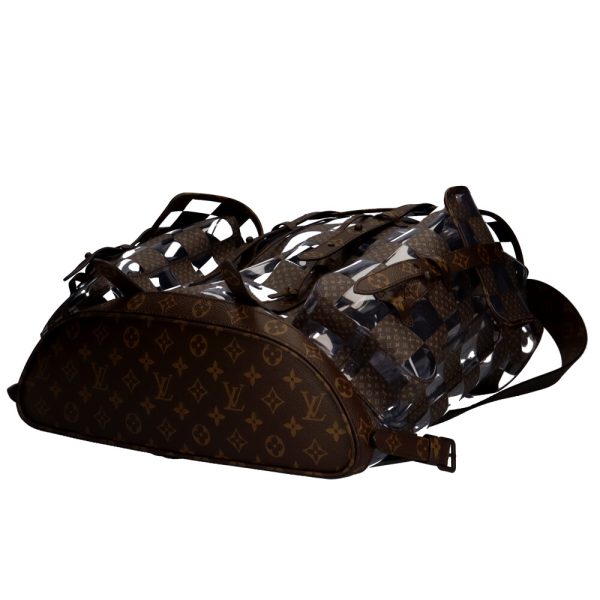 brb00090000004343 6 Louis Vuitton Christopher MM Monogram Chess Rucksack Backpack