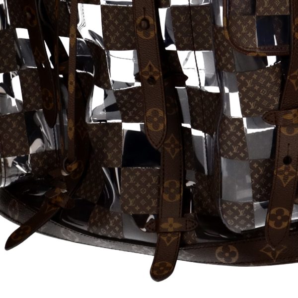 brb00090000004343 9 Louis Vuitton Christopher MM Monogram Chess Rucksack Backpack