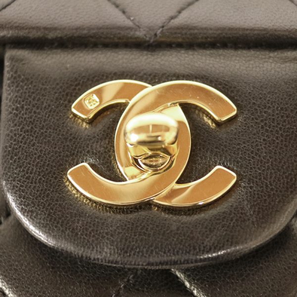 c21 1306 5 Chanel Matelasse Leather Tote Bag Black