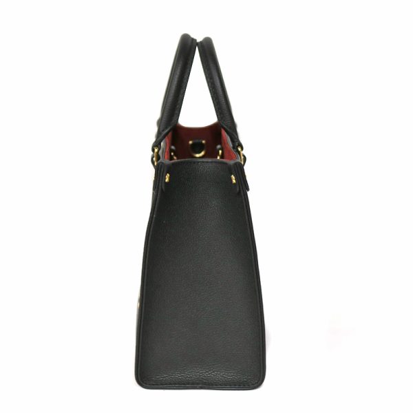 c21 2265 3 LOUIS VUITTON Onthego Tote Shoulder Bag 2way Black