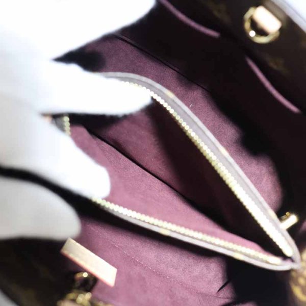 c22 3091 13 Louis Vuitton Montaigne BB Monogram Handbag Brown