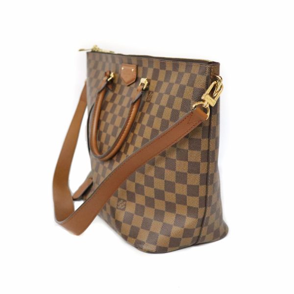 c22 922 3 Louis Vuitton Belmont Damier Canvas Brown LV Bag 2way Handbag Shoulder Bag