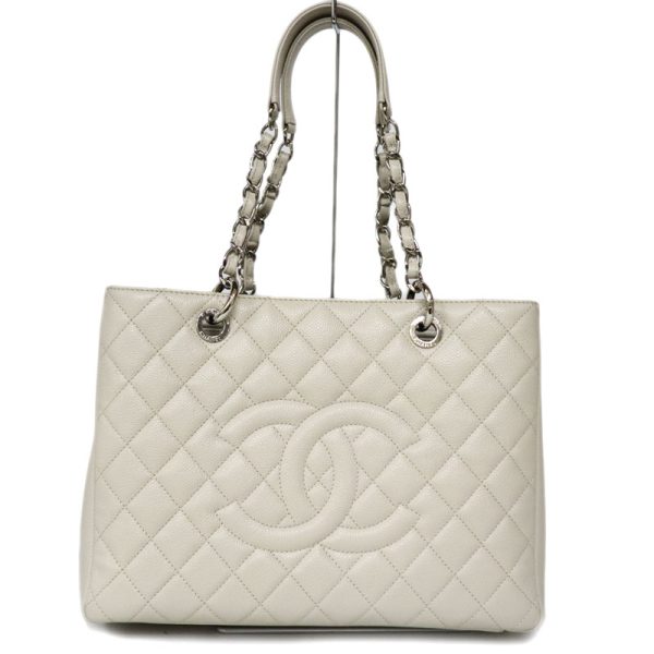 c23 6252 1 Chanel GST Leather Chain Tote Bag