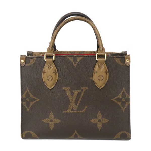 c23 7013 1 Louis Vuitton On the Go PM Monogram Reverse Brown