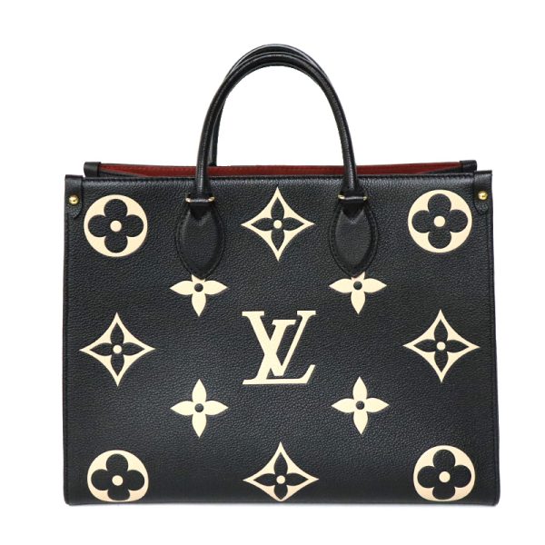 c23 8018 1 Louis Vuitton Monogram Leather Hand bag Black