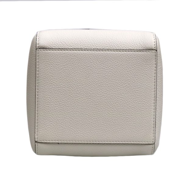 c24 2088 5 Fendi Deformed Small Shoulder Bag White