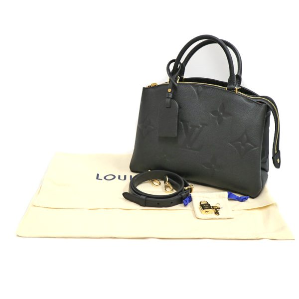 c24 2128 11 Louis Vuitton Petit Palais Womens Leather Bag black