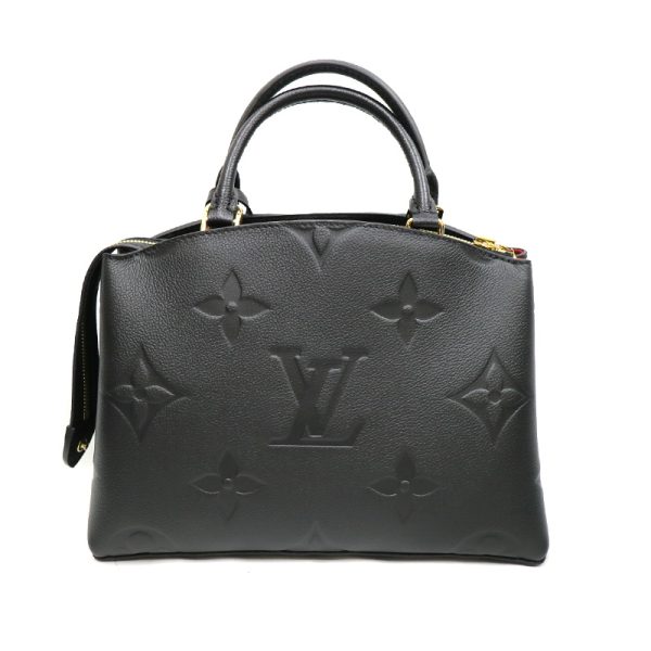 c24 2128 2 Louis Vuitton Petit Palais Womens Leather Bag black