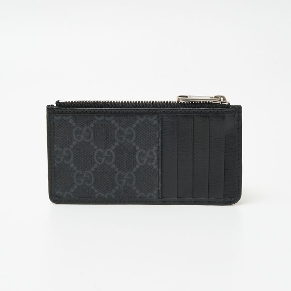 compass1705122190 Gucci Interlocking G Business Card Holder Black