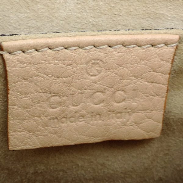 dh80361 6 Gucci Double G Mini Chain Shoulder Bag Beige