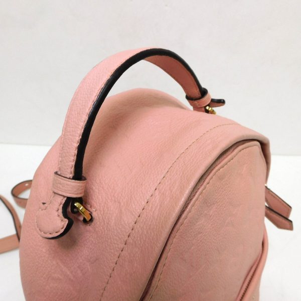 dz281351 7 Louis Vuitton Monogram Empreinte Backpack Rose Pink