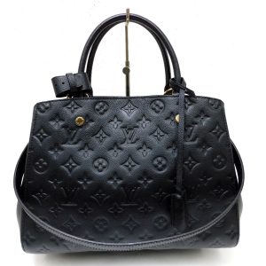 dz764352 1 LOUIS VUITTON Mini Soft Trunk Shoulder Bag Canvas Black