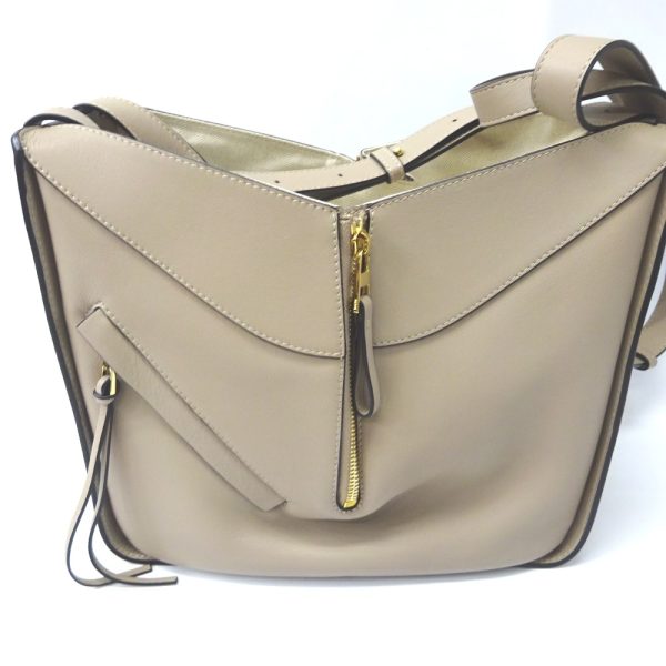 ft1042211 3 Loewe Hammock Small Shoulder Bag Beige