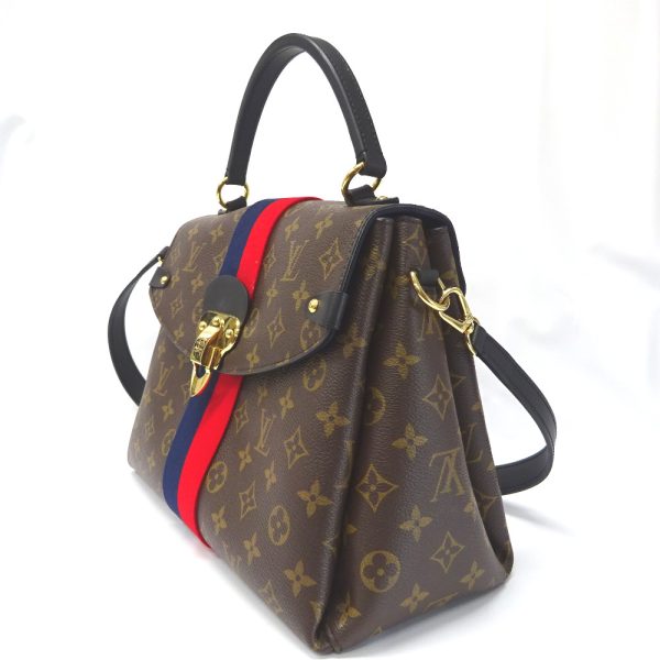 ft539761 4 Louis Vuitton Monogram Georges 2way Shoulder Bag Brown