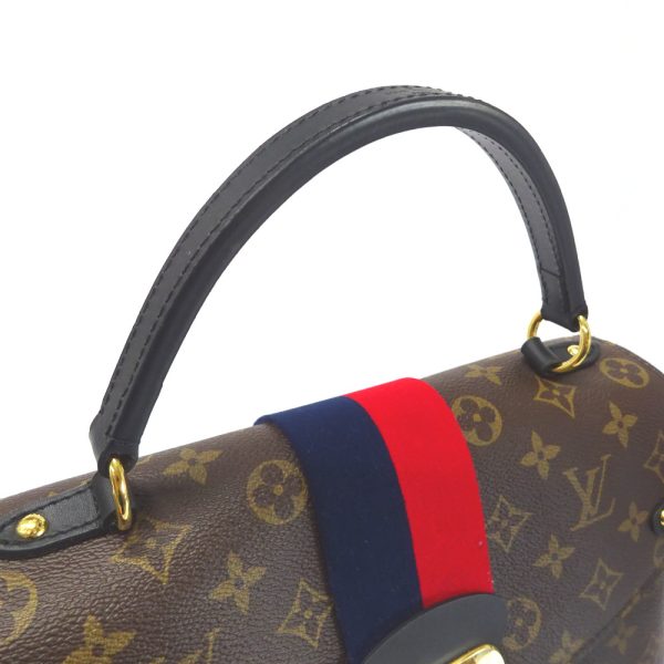 ft539761 7 Louis Vuitton Monogram Georges 2way Shoulder Bag Brown