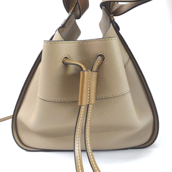 ft562723 5 Loewe Handbag 2WAY Hammock Drawstring Small Shoulder bag Beige