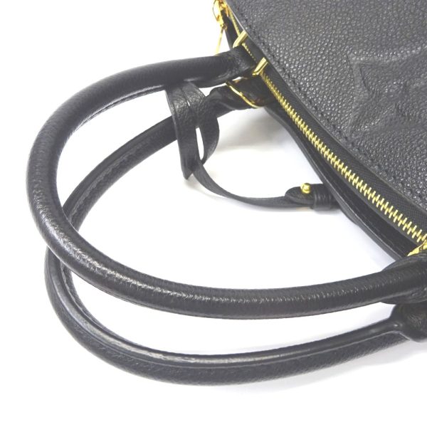 ft576202 13 Louis Vuitton Grand Palais MM Monogram Empreinte Handbag Noir