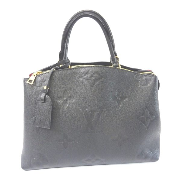 ft576202 3 Louis Vuitton Grand Palais MM Monogram Empreinte Handbag Noir