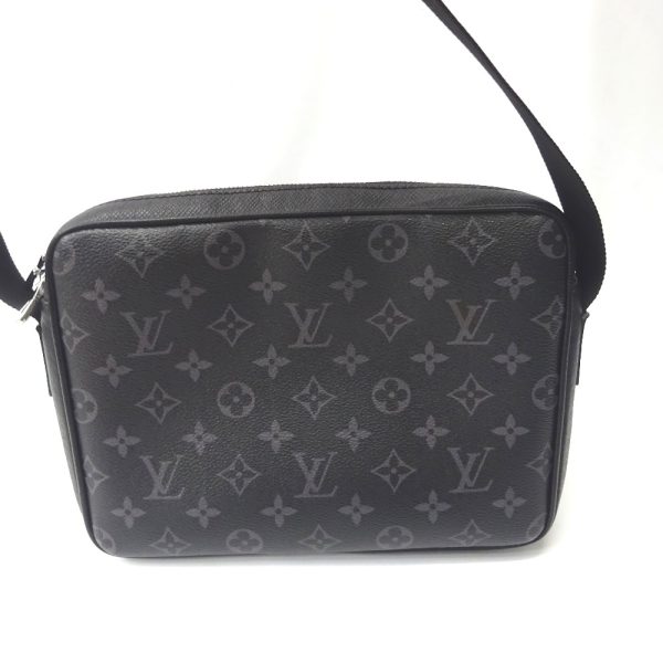 ft595291 4 Louis Vuitton Taiga leather Taigarama Outdoor Messenger PM Shoulder Bag Black