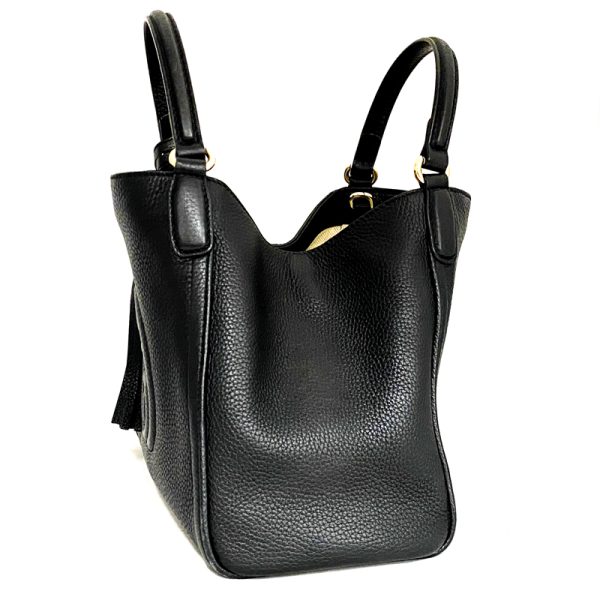 g1 4 Gucci Soho leather 2WAY Shoulder Bag Black