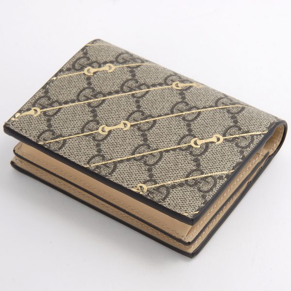 gu774332facyr8548 1 Gucci Bifold Wallet Beige