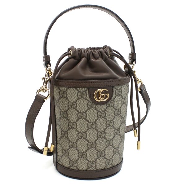 guc760199011 1 Gucci Ophidia Bucket HandBag Beige Brown