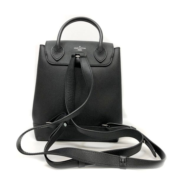 h2203794 3 Louis Vuitton Lockme Rock Me Backpack Rucksack Noir Taurillon Leather Black