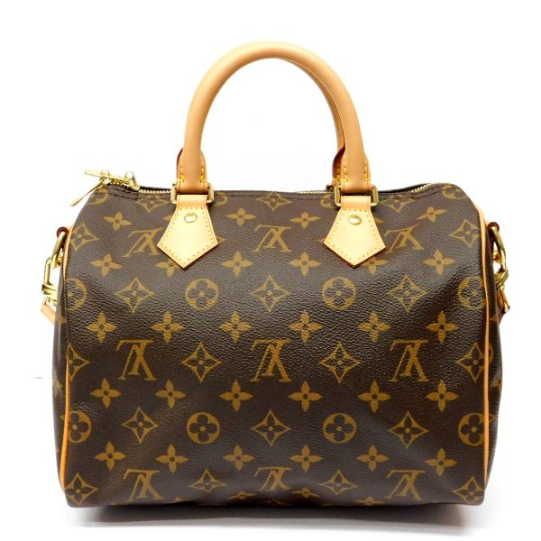 hn282141 2 Louis Vuitton 2WAY Bag Monogram Speedy Shoulder Bag Brown