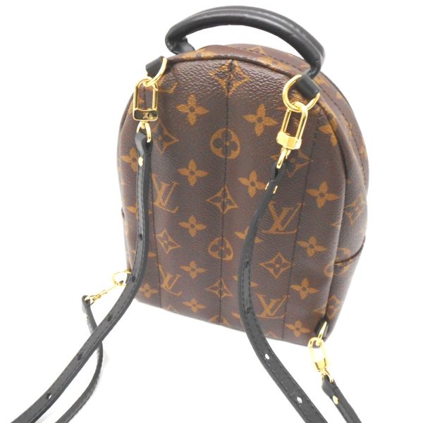 id18393 11 Louis Vuitton Palm Springs Monogram MINI Backpack Brown