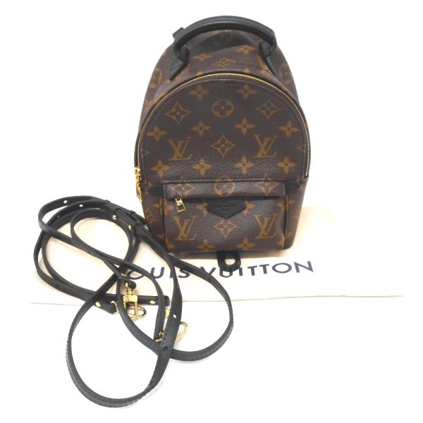 id18393 12 Louis Vuitton Palm Springs Monogram MINI Backpack Brown