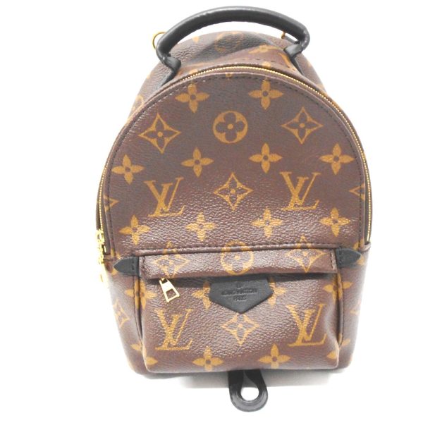 id18393 7 Louis Vuitton Palm Springs Monogram MINI Backpack Brown