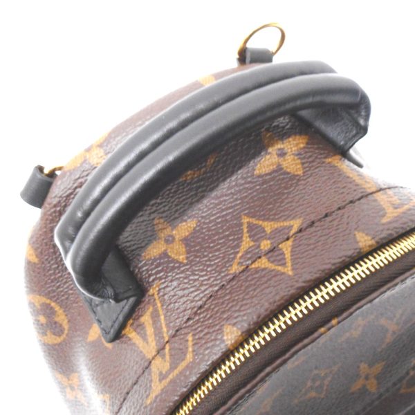 id18393 8 Louis Vuitton Palm Springs Monogram MINI Backpack Brown