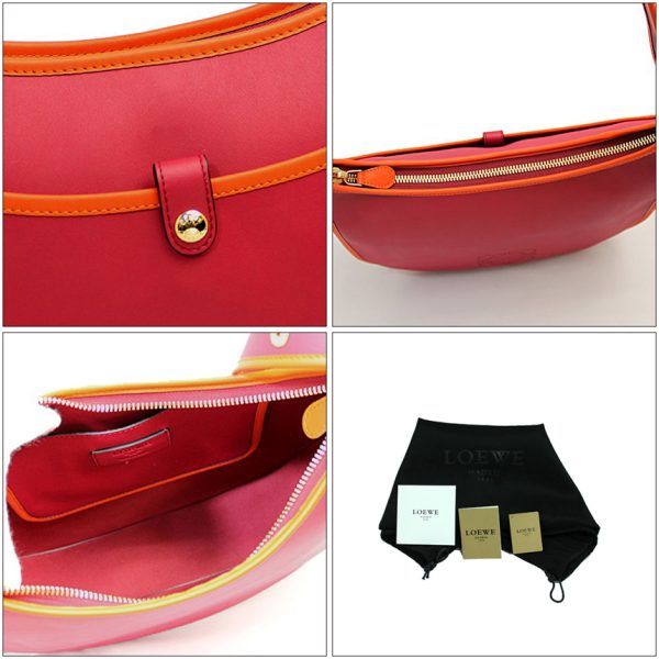 img61799526 Loewe Crossbody Shoulder Bag Lipstick Red