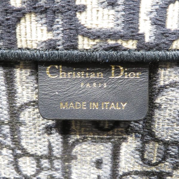 imgrc0078125835 Christian Dior Book Tote Bag Canvas Blue