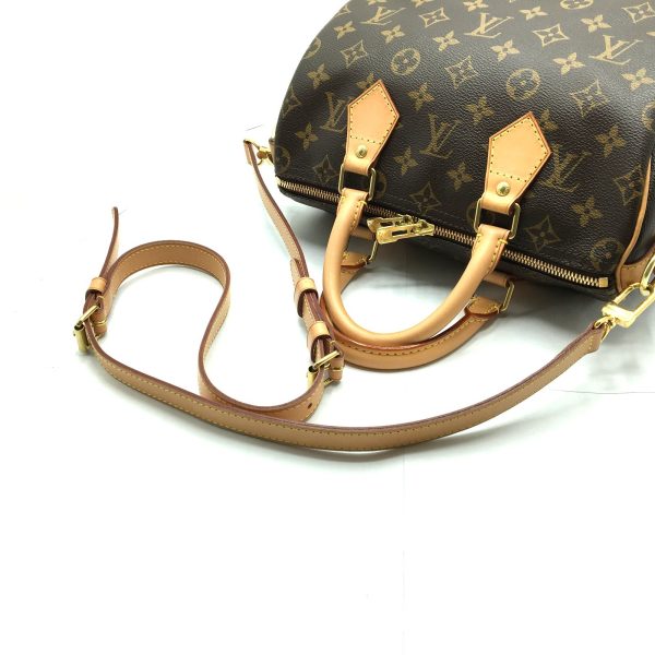 imgrc0078168538 Louis Vuitton Speedy 25 Bandouliere Monogram Coated Canvas