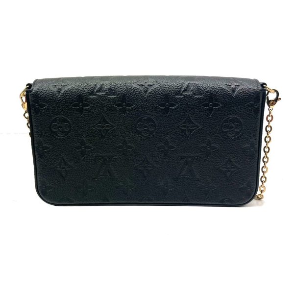 imgrc0078540525 Louis Vuitton Pochette Felicie Monogram Empreinte Shoulder Bag Black