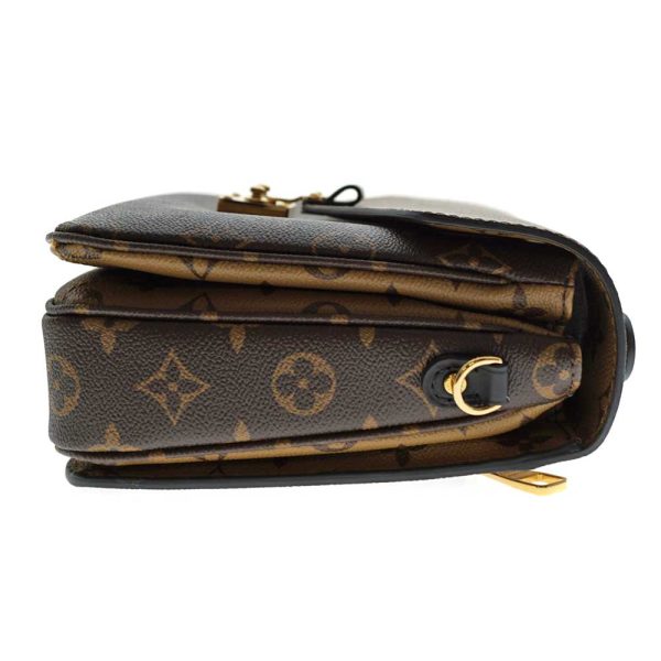 imgrc0079592364 Louis Vuitton Pochette Metis MM Monogram Shoulder Bag Brown