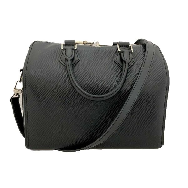 imgrc0079741507 Louis Vuitton Speedy 25 Bandouliere Epi Noir Leather Crossbody Shoulder Bag Boston Bag Mini Handbag Black
