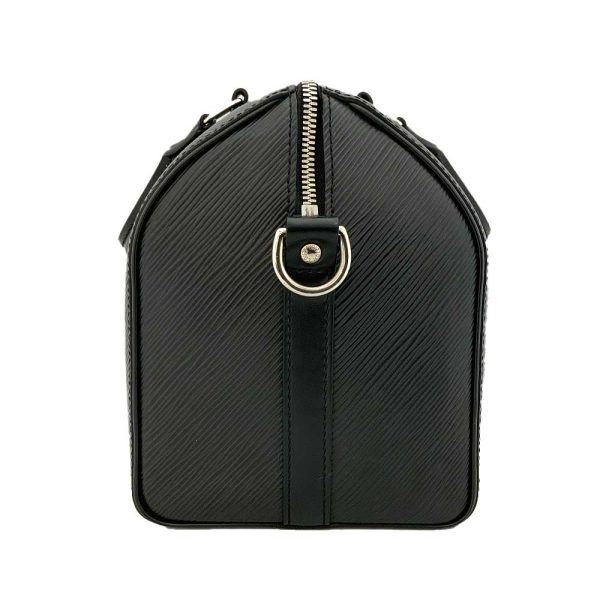 imgrc0079741509 Louis Vuitton Speedy 25 Bandouliere Epi Noir Leather Crossbody Shoulder Bag Boston Bag Mini Handbag Black