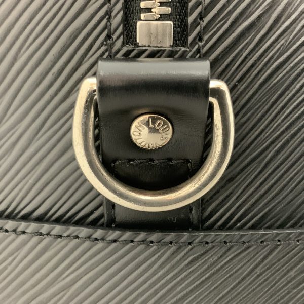 imgrc0079741515 Louis Vuitton Speedy 25 Bandouliere Epi Noir Leather Crossbody Shoulder Bag Boston Bag Mini Handbag Black