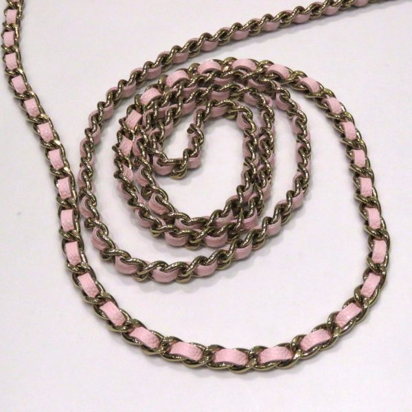 imgrc0080731180 Chanel Classic Chain Wallet Caviar Skin Shoulder Bag Light Pink