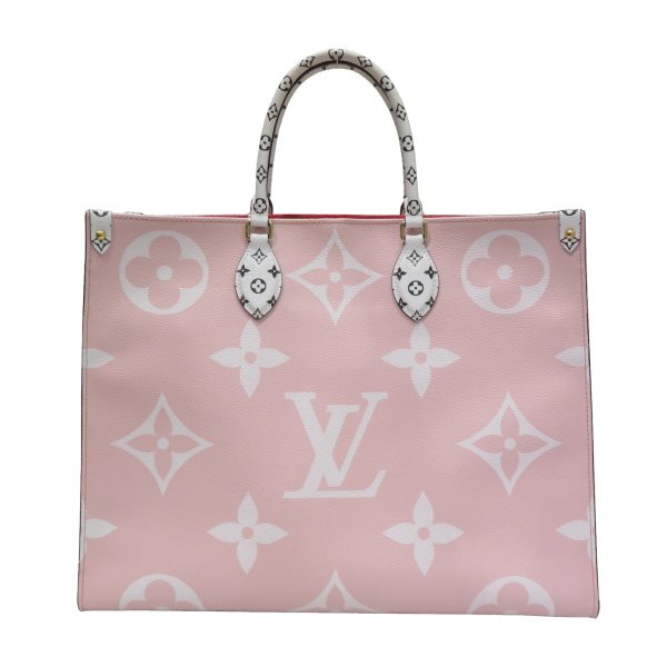 imgrc0081284230 Louis Vuitton On the Go GM Monogram Giant Tote Bag Red Pink Yellow